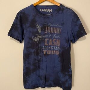 Vintage Johnny Cash Tour Men’s T-Shirt Small